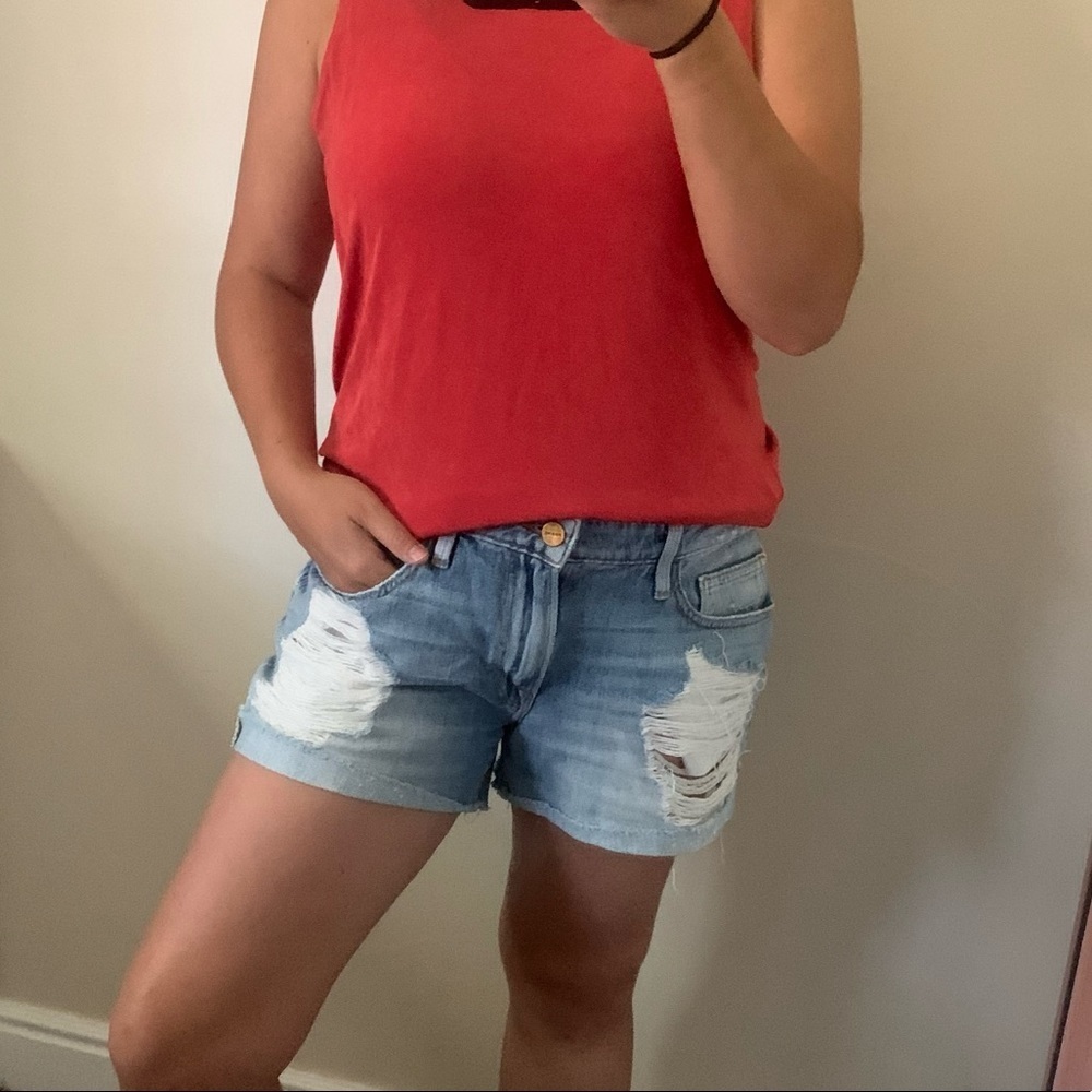 Frame‎ Le Grand Garçon Short in Henry. Size 27